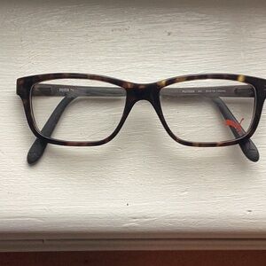 Puma Tortoise Shell Eyeglasses
